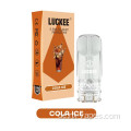 Luckee Pod System 2,5 ml Eliquid 1,2OHM